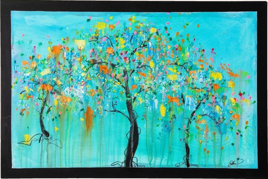 Always Spring 5, an abstract painting by Esther Daniels